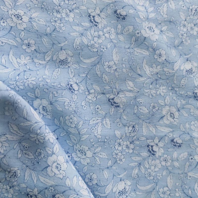 30 Floral Handkerchief Lightweight Cotton Double Layer Hankies Soft Absorbent
