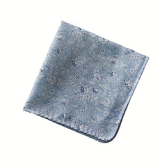 30 Floral Handkerchief Lightweight Cotton Double Layer Hankies Soft Absorbent