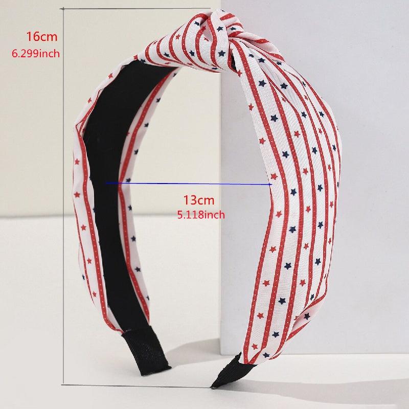 Independence Headband Knotted Hair Band Hair Accessories