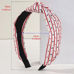 Independence Headband Knotted Hair Band Hair Accessories
