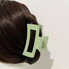 2pcs Matte Hair Claw Clips Strong Hold Grip Hair Jaw Clip