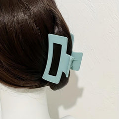 2pcs Matte Hair Claw Clips Strong Hold Grip Hair Jaw Clip