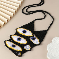 Crochet Eye Detail Headband Bohemian Style Hair Accessories