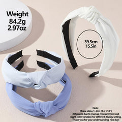 3pcs Women Headbands Elastic Head Wrap Hair Accessories