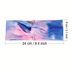 Colorful Tie Dye Women's Sports Headband