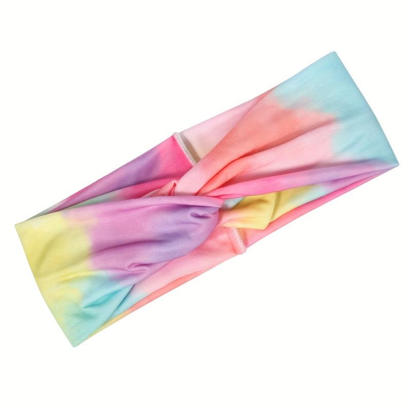 Colorful Tie Dye Women's Sports Headband