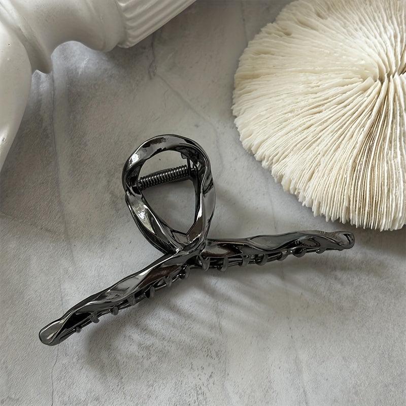 Metal Large Hair Claw Ponytail Holder Shark Claw Hair Clip