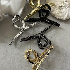 Metal Large Hair Claw Ponytail Holder Shark Claw Hair Clip