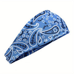 Printed Elastic Headband Women's Bandana Wrap