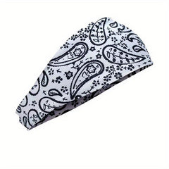 Printed Elastic Headband Women's Bandana Wrap