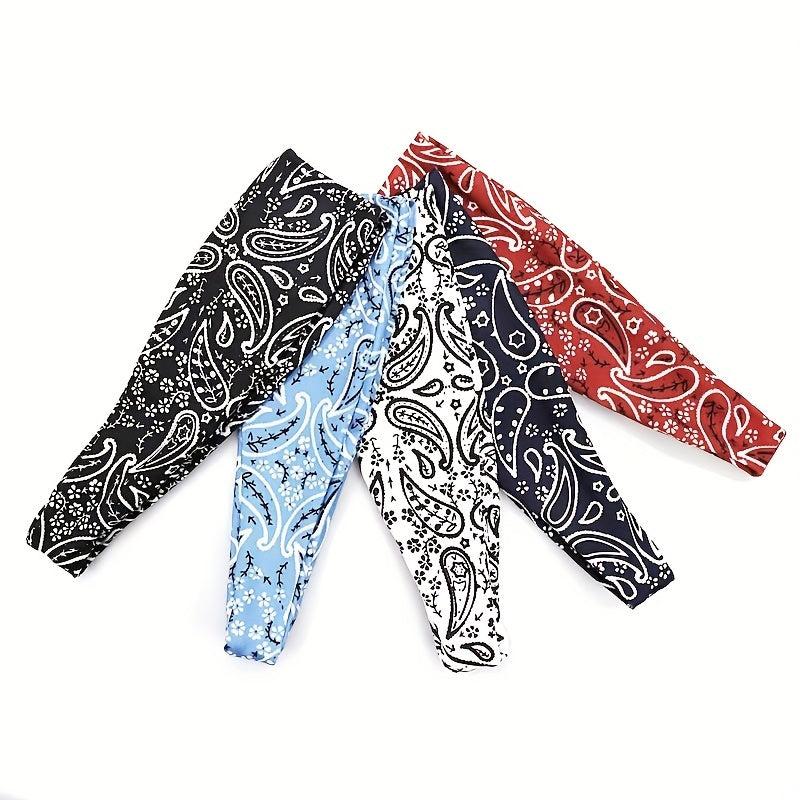 Printed Elastic Headband Women's Bandana Wrap