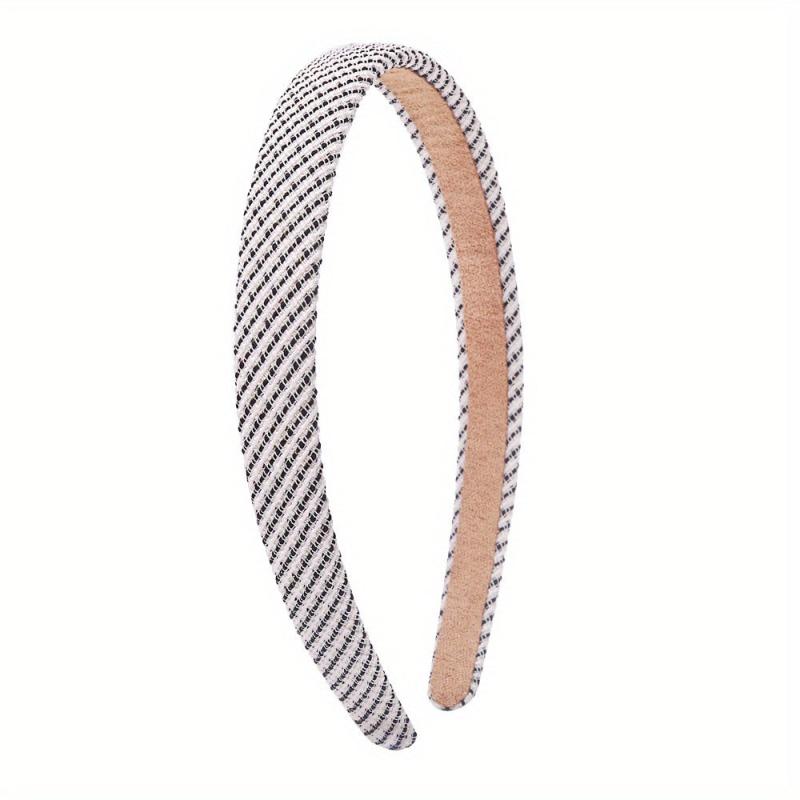 Checkered Pattern Headband Plaid Hair Band