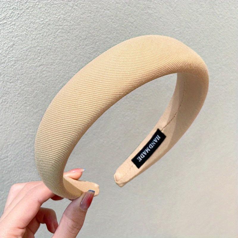 Retro Velvet Headband Wide Brim Hair Accessory