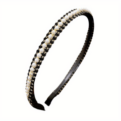 Vintage Faux Pearl Headband for Wedding