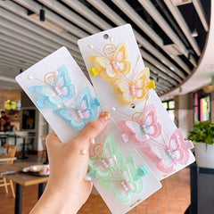 Butterfly Sweet Hair Clip Embroidery Simulation Pastoral Style Daily Dress