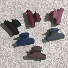 6pcs Frosted Hair Clips For Women Large Hair Clip Backe Head Clip