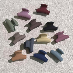 6pcs Frosted Hair Clips For Women Large Hair Clip Backe Head Clip