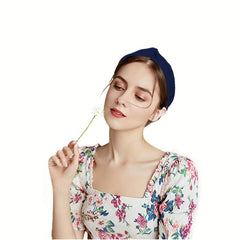 6pcs Knotted Style Solid Stretchy Headbands for Women