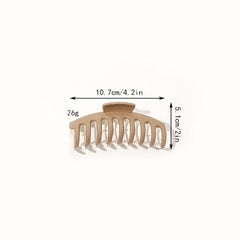 Matte Large Hair Claw Clips Non Slip Strong Hold Hair Claw Clip