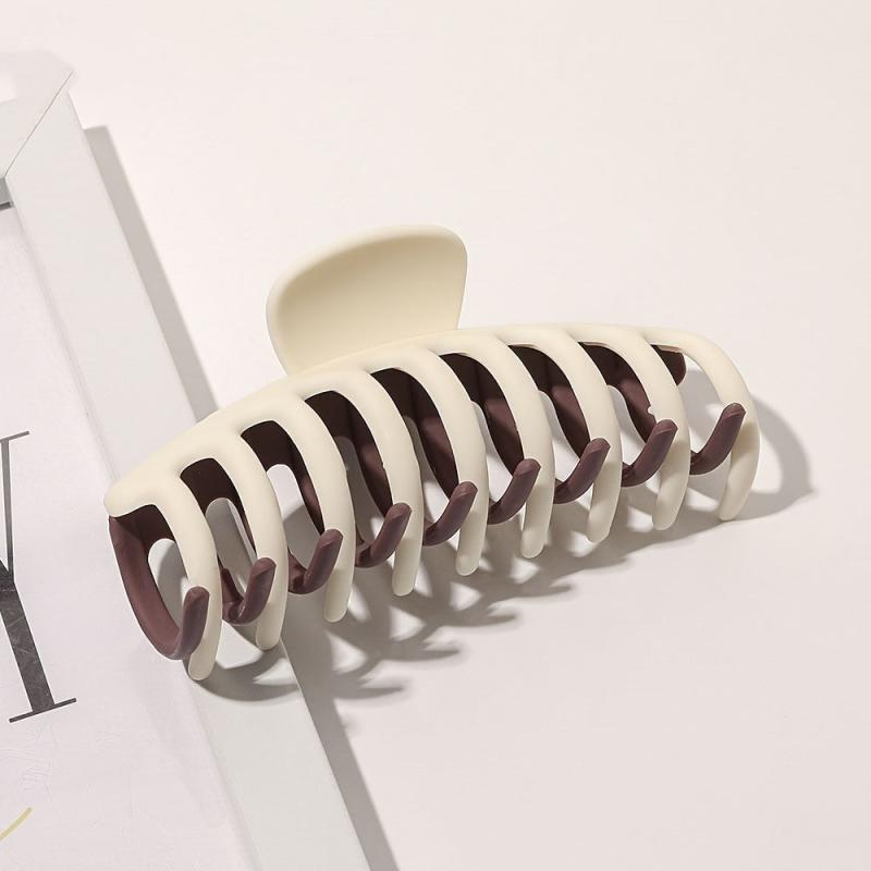 Matte Large Hair Claw Clips Non Slip Strong Hold Hair Claw Clip