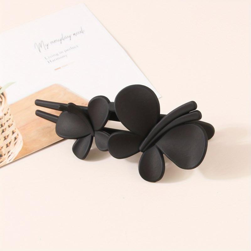 Butterfly Hair Clip Matte Hair Claw Barrette Hair Accessories