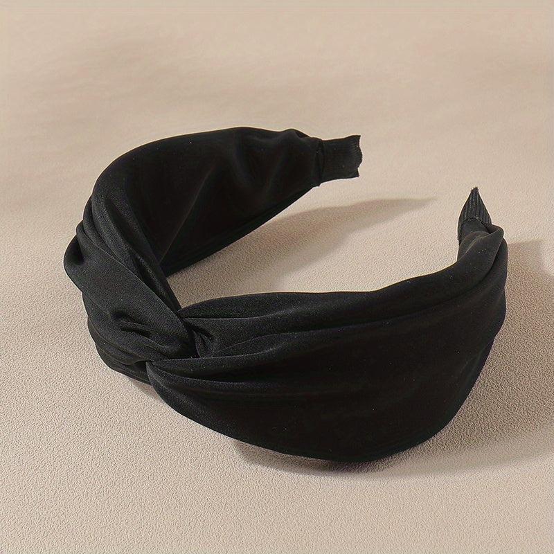 Checkered Bow Headband Sweet Headdress Hair Accessories for Women Girls