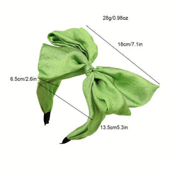 Large Bowknot Headband Wide Hair Band For Women Girls