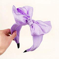 Large Bowknot Headband Wide Hair Band For Women Girls