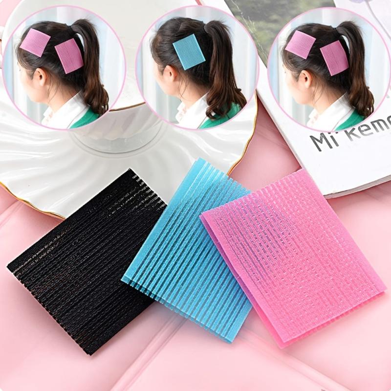 10pcs Hair Pad Hair Sticker Clip Bang Fixed Magic Paste Tape Fringe Bang Patch
