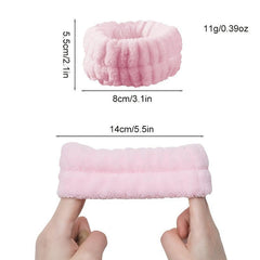 Absorbent Wrist Wash Band Towel Face Washing Wristbands Straps