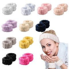 Absorbent Wrist Wash Band Towel Face Washing Wristbands Straps