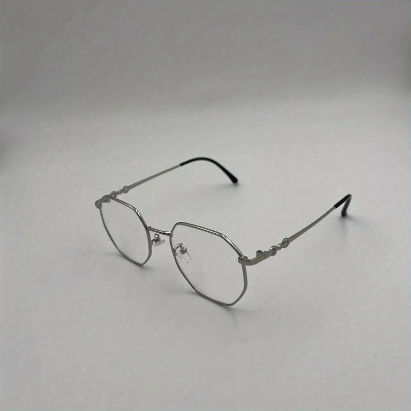 Polygonal Anti Light Glasses For Women Men Students