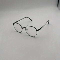 Polygonal Anti Light Glasses For Women Men Students
