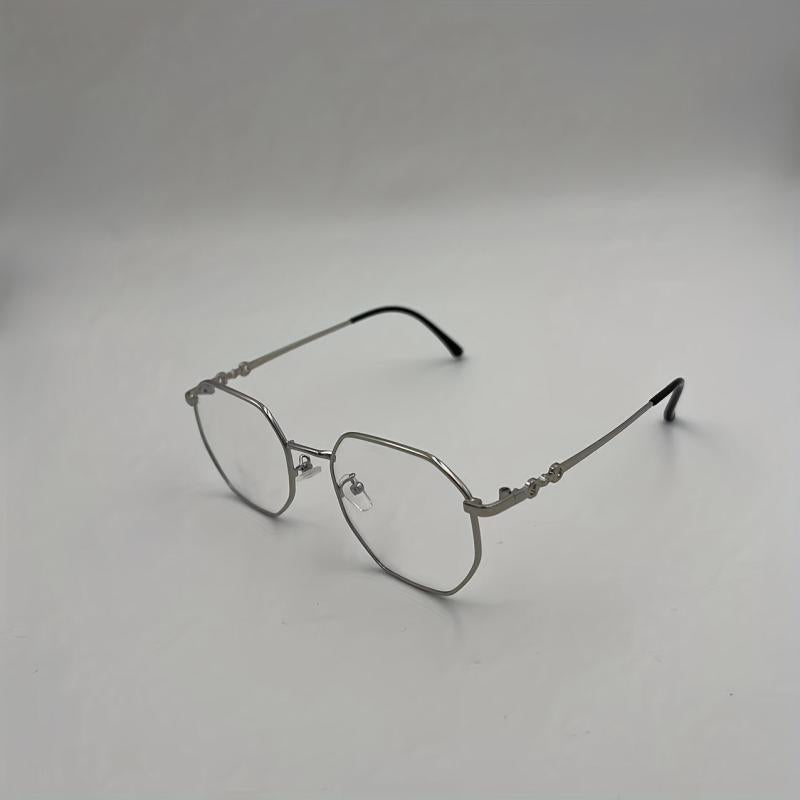 Polygonal Anti Light Glasses For Women Men Students