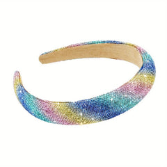 Rhinestone Headband Wide Hair Band Hair Accessories