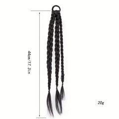 Y2K Hair Ring Ponytail Braiding Hair Wig Headpiece Hair Accessories
