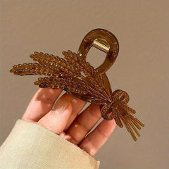 Barley Hair Claw Back Head Hair Undo Summer Shark Claw Headwear