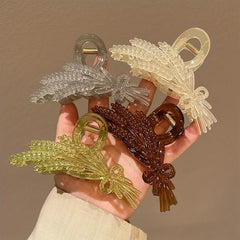 Barley Hair Claw Back Head Hair Undo Summer Shark Claw Headwear
