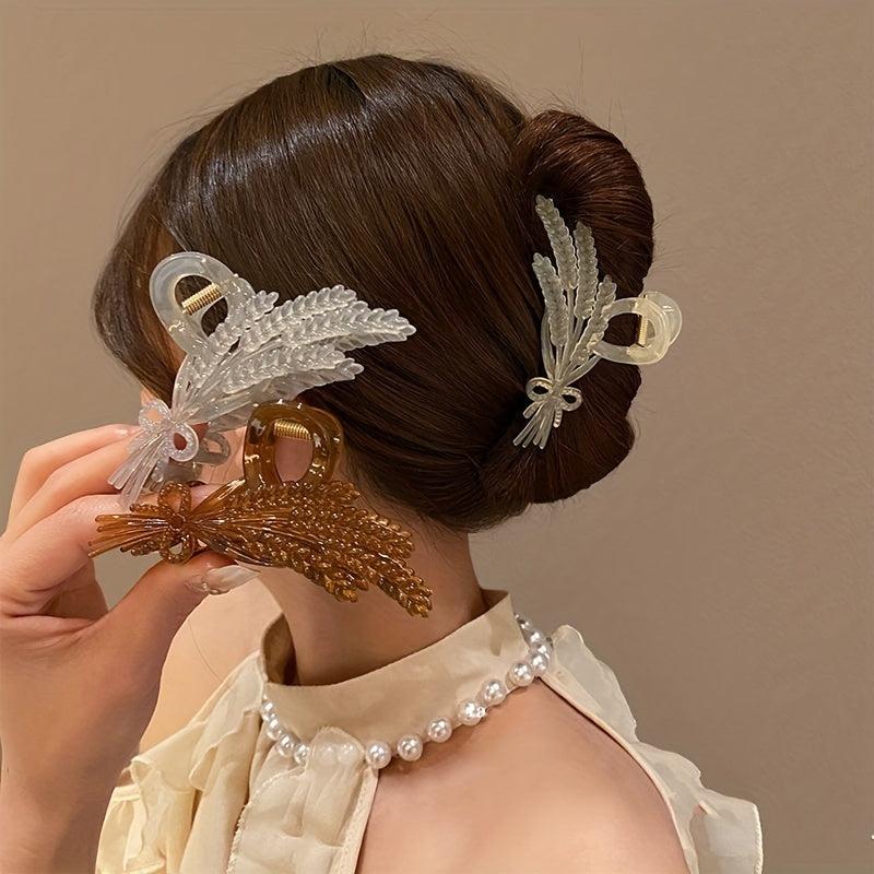 Barley Hair Claw Back Head Hair Undo Summer Shark Claw Headwear