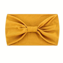 Solid Elastic Sports Hair Band Yoga Sweatband Knotted Headband Hair Accessories