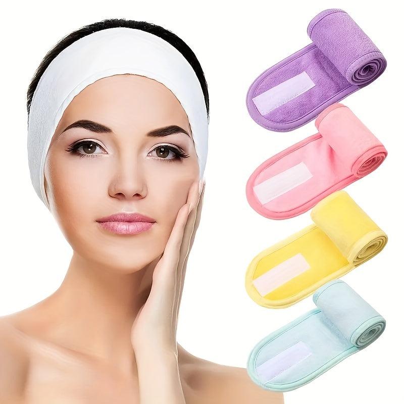 Spa Facial Headband Hair Wrap for Face Washing Shower