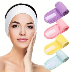 Spa Facial Headband Hair Wrap for Face Washing Shower
