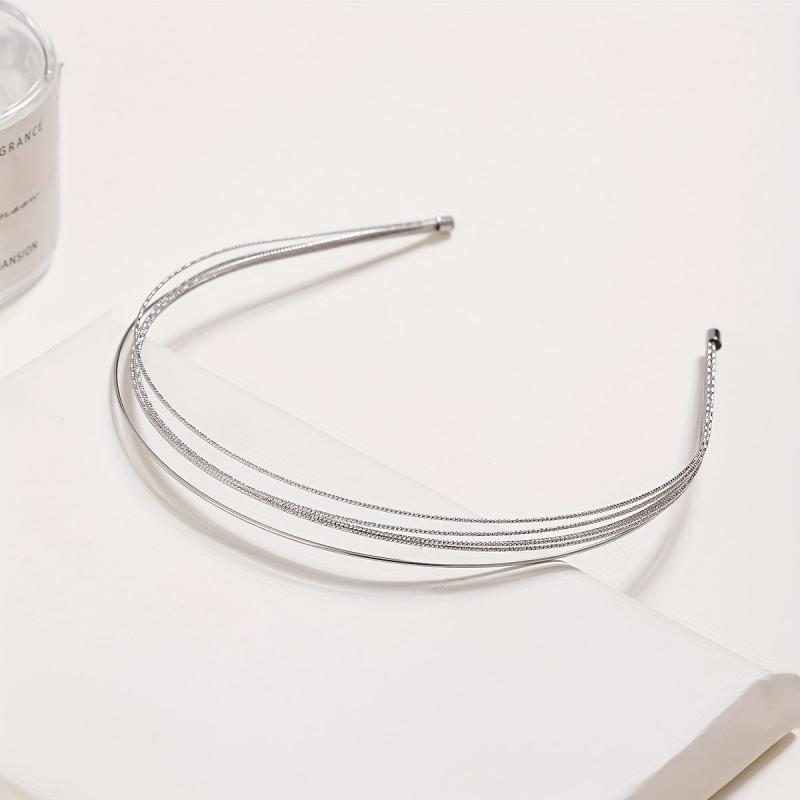 Metal Hair Hoop Women's Bridal Headband Hair Accessories