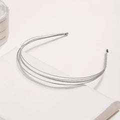 Metal Hair Hoop Women's Bridal Headband Hair Accessories