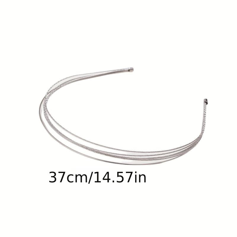 Metal Hair Hoop Women's Bridal Headband Hair Accessories