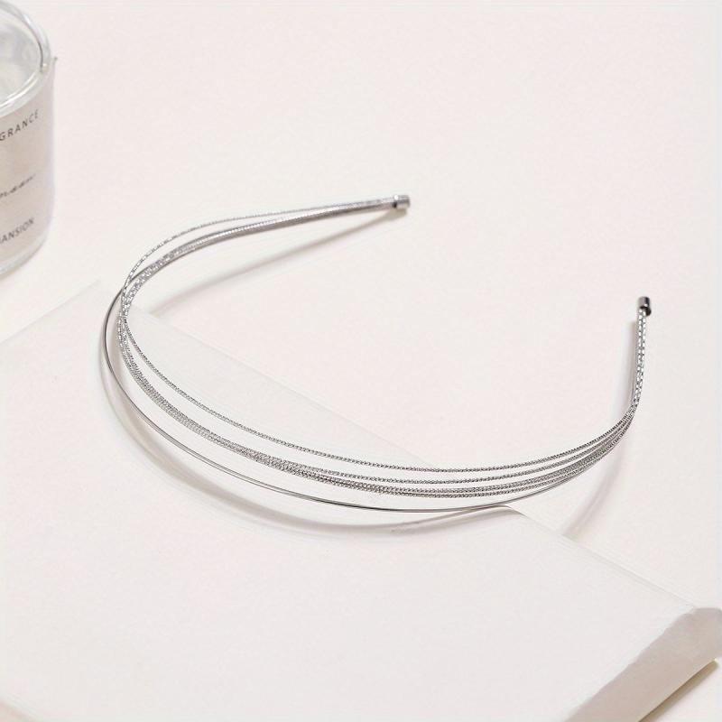 Metal Hair Hoop Women's Bridal Headband Hair Accessories