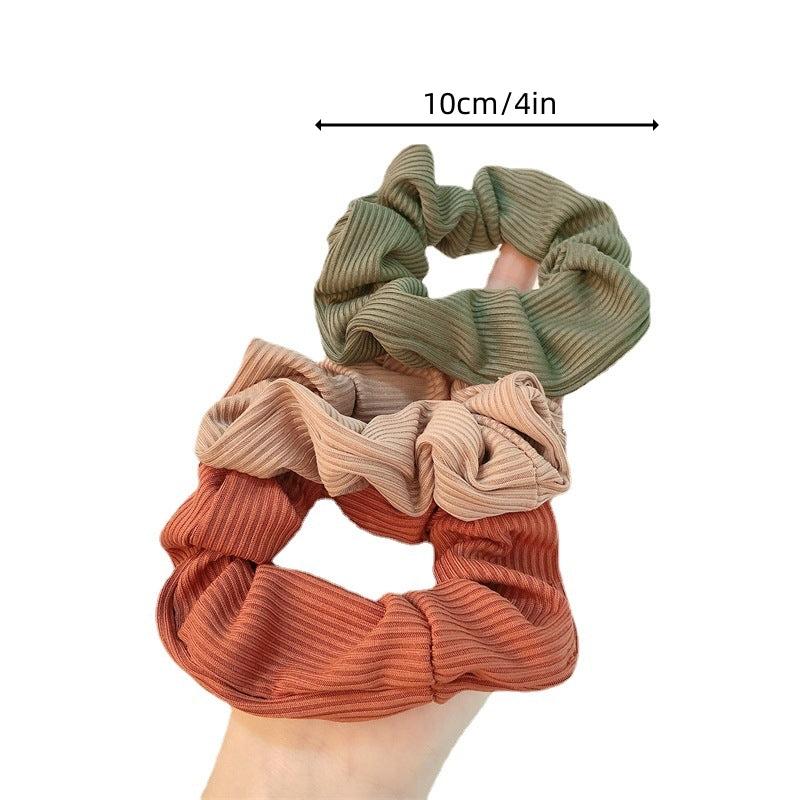 6pcs Large Elastic Scrunchies Hair Accessories