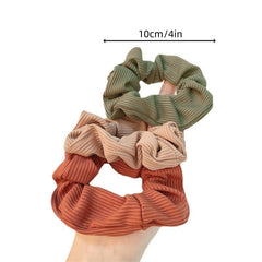 6pcs Large Elastic Scrunchies Hair Accessories