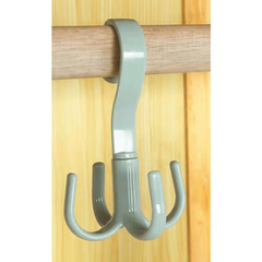 Multifunctional Rotatable Hanging Hook Clothing Hanger Bag Storage Plastic Hook