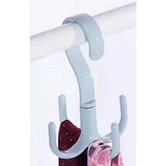 Multifunctional Rotatable Hanging Hook Clothing Hanger Bag Storage Plastic Hook